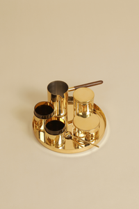 Brass Turkish Coffee Set